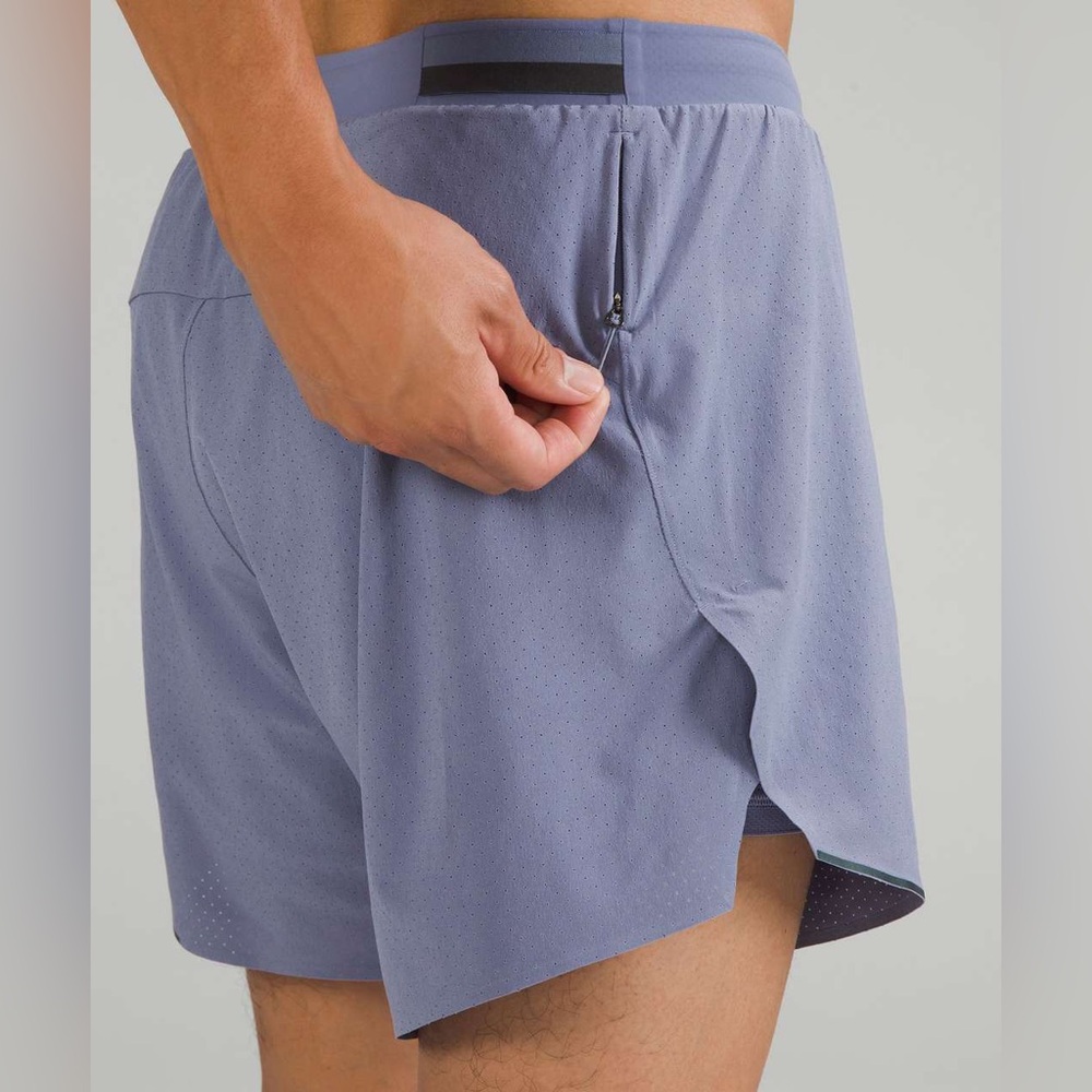 Lululemon Fast and Free Lined Short 6" Peri Purple - Picture 5 of 9